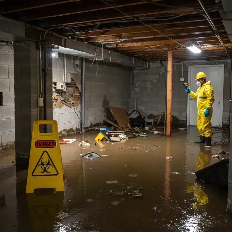 Flooded Basement Electrical Hazard in Paulina, LA Property